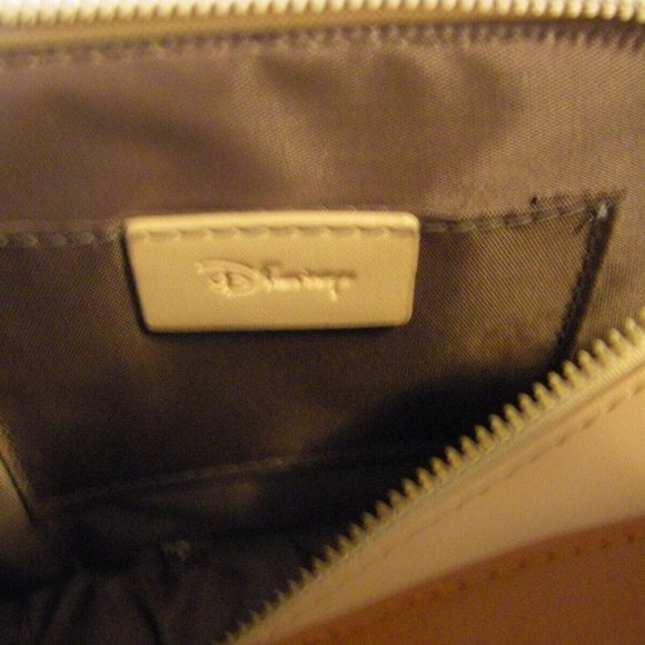 Chipmunk Tan Camera Crossbody Messenger Bag by Disney & Sequin Keychain - Picture 8 of 13